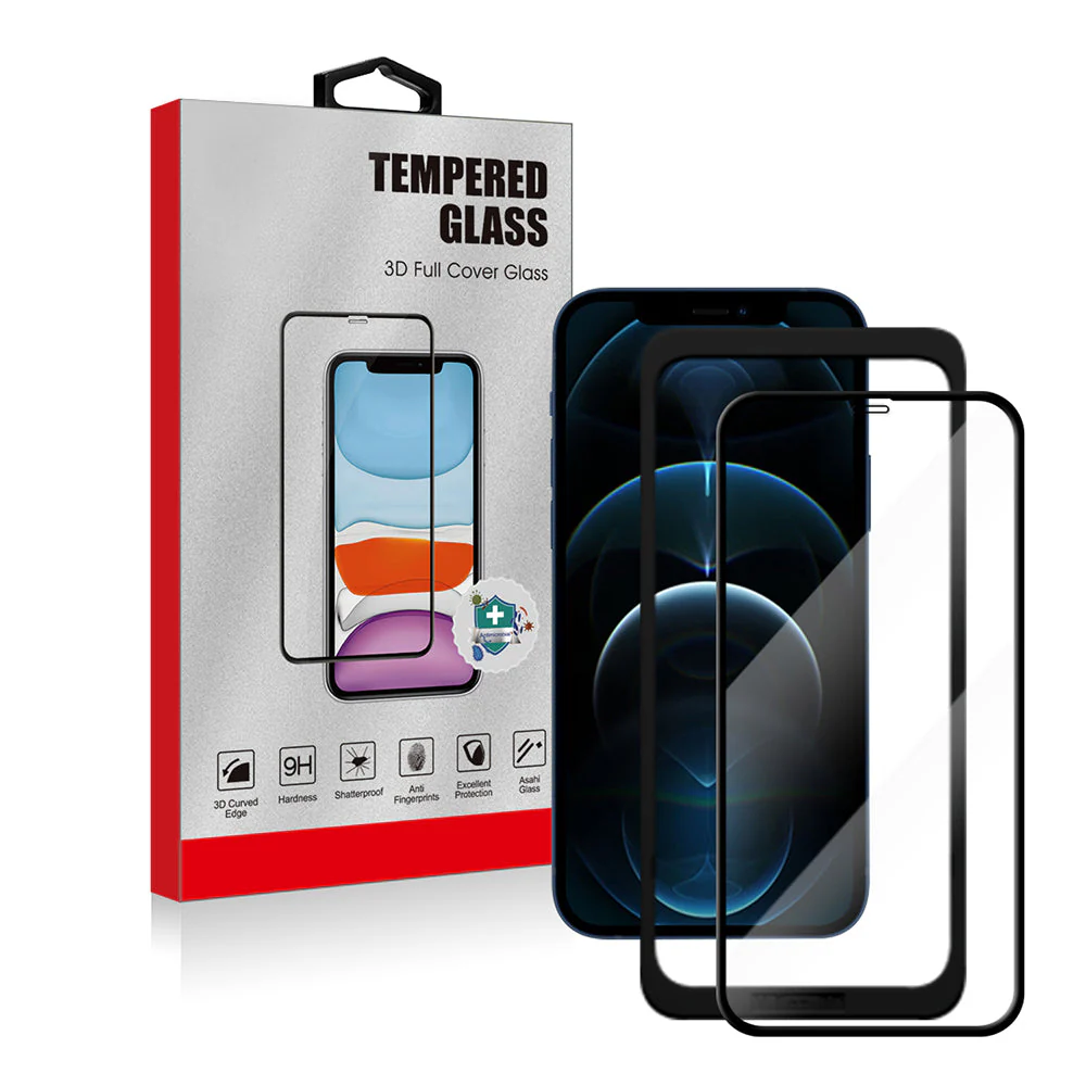 Apple iPhone Tempered Glass Screen Protector With Easy Installation Frame. - Image 12
