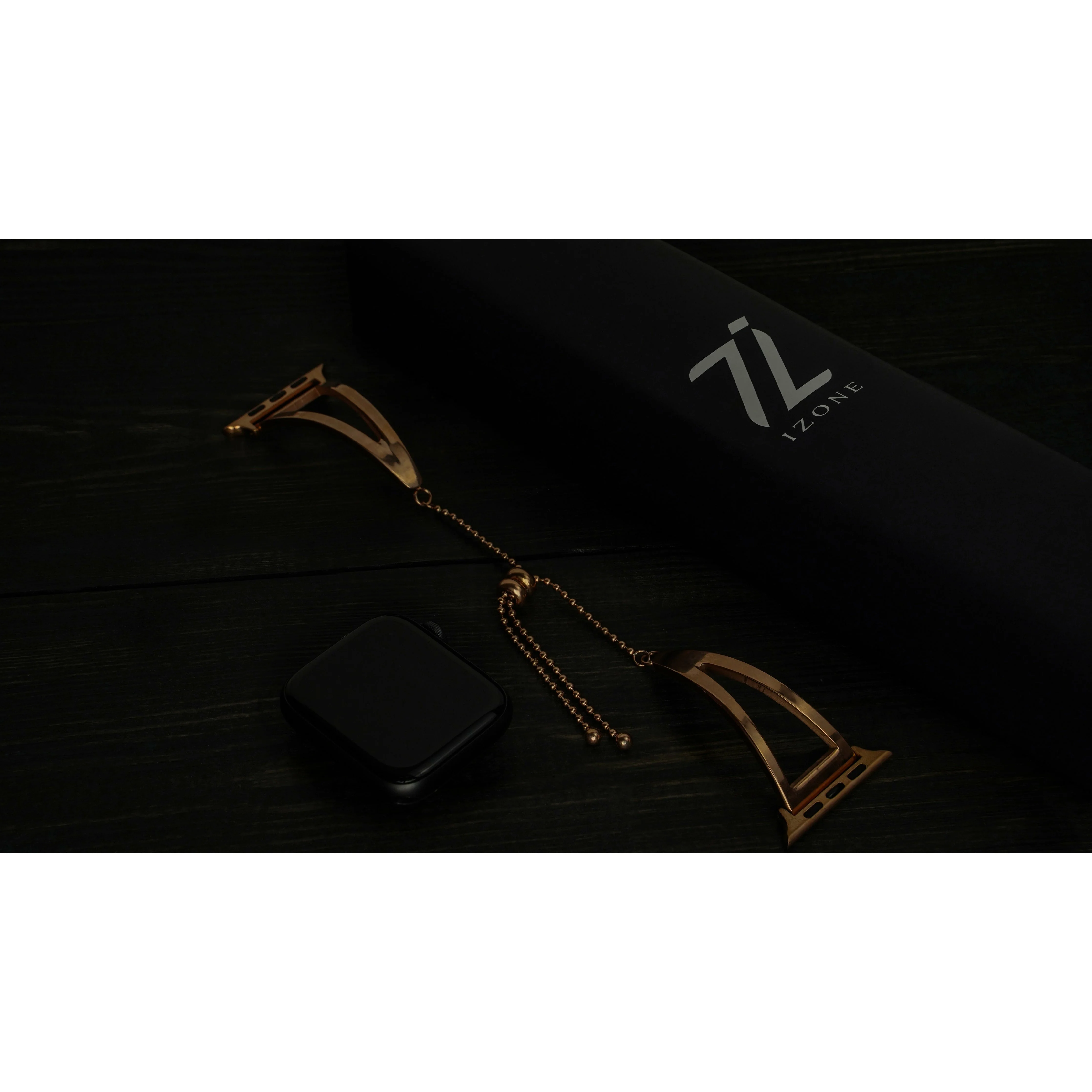 Apple Watch Chrome Plated Stainless Steel Strap. - Image 5