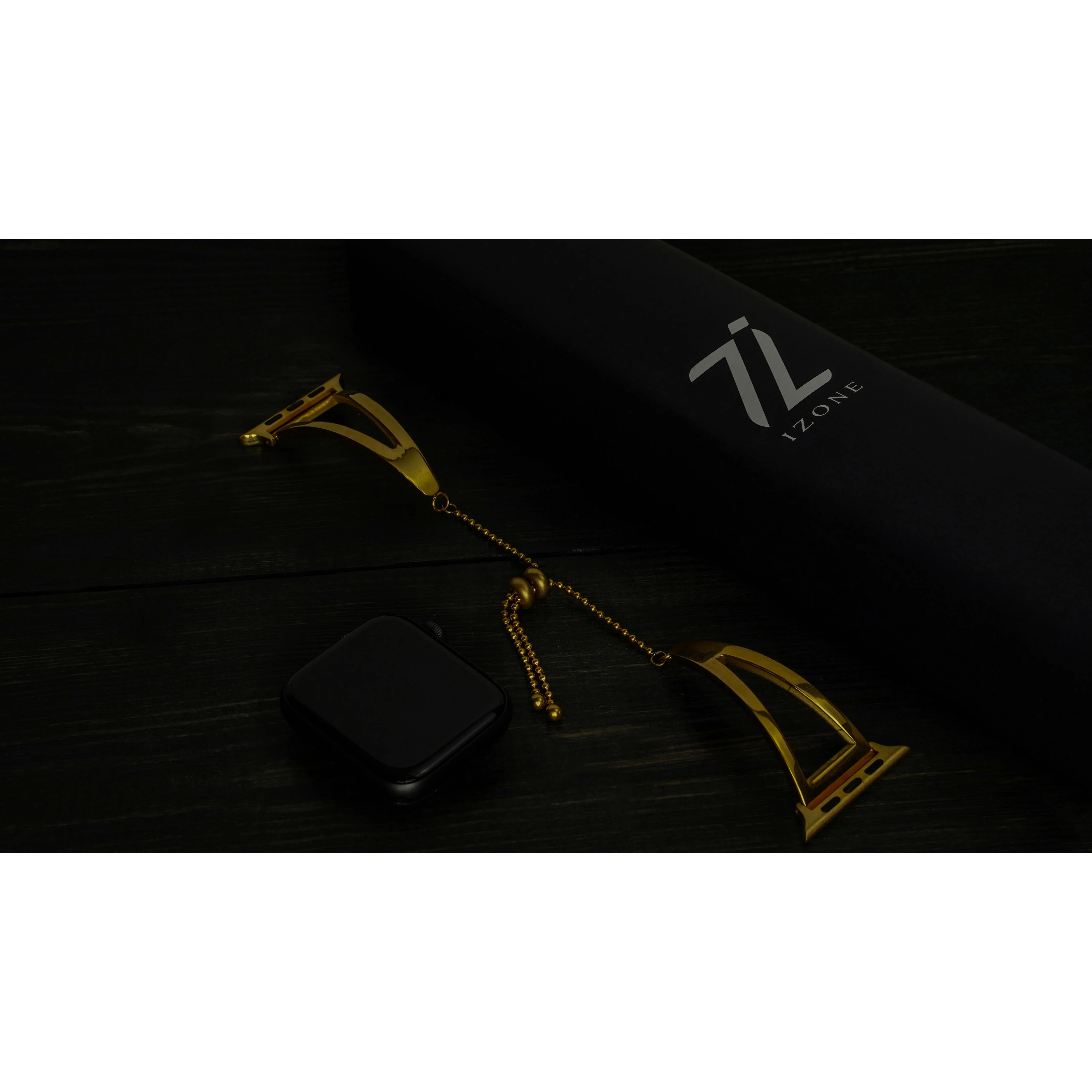 Apple Watch Chrome Plated Stainless Steel Strap. - Image 6