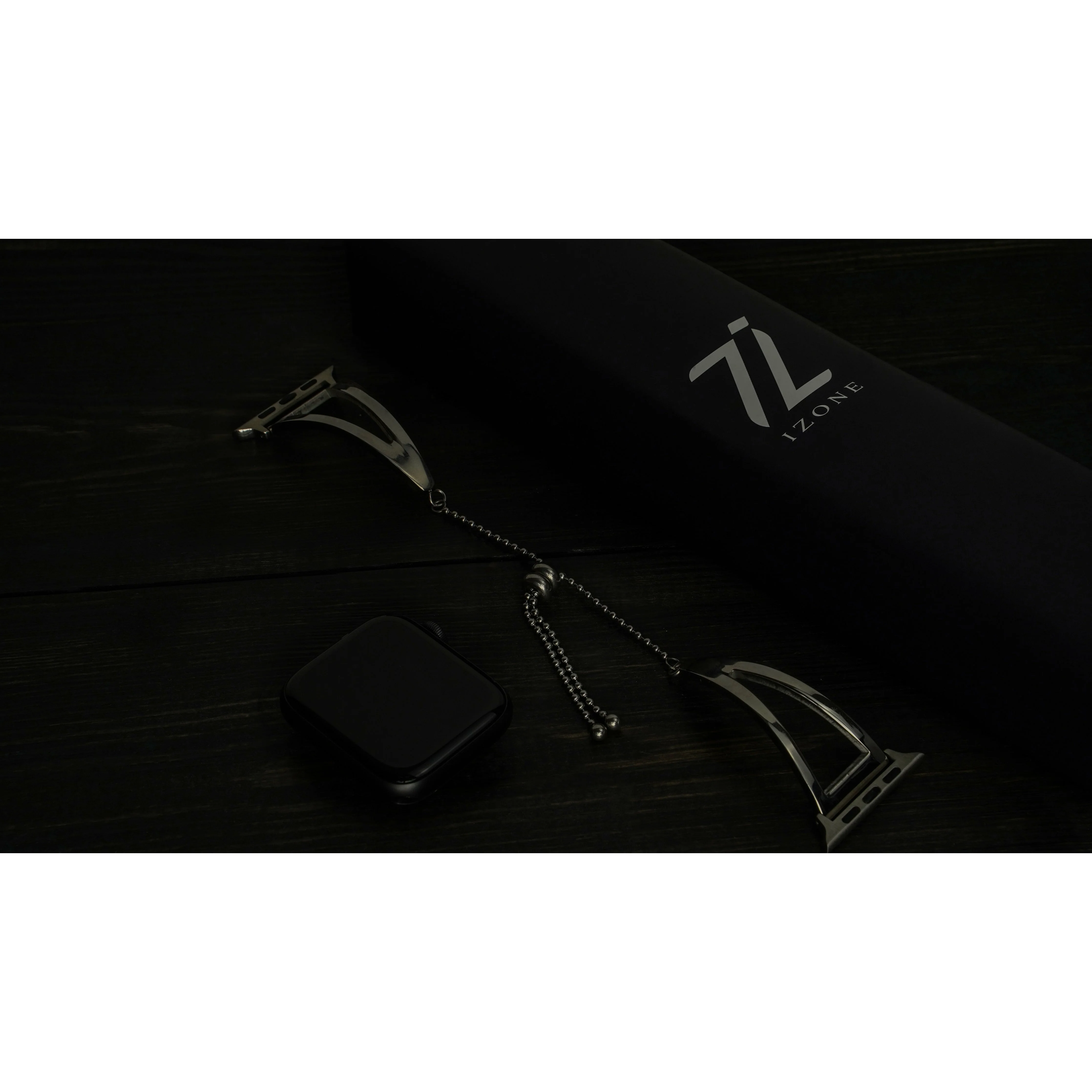 Apple Watch Chrome Plated Stainless Steel Strap. - Image 7