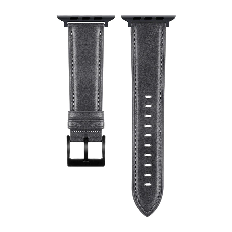 Apple Watch Luxury Leather Strap - Image 3