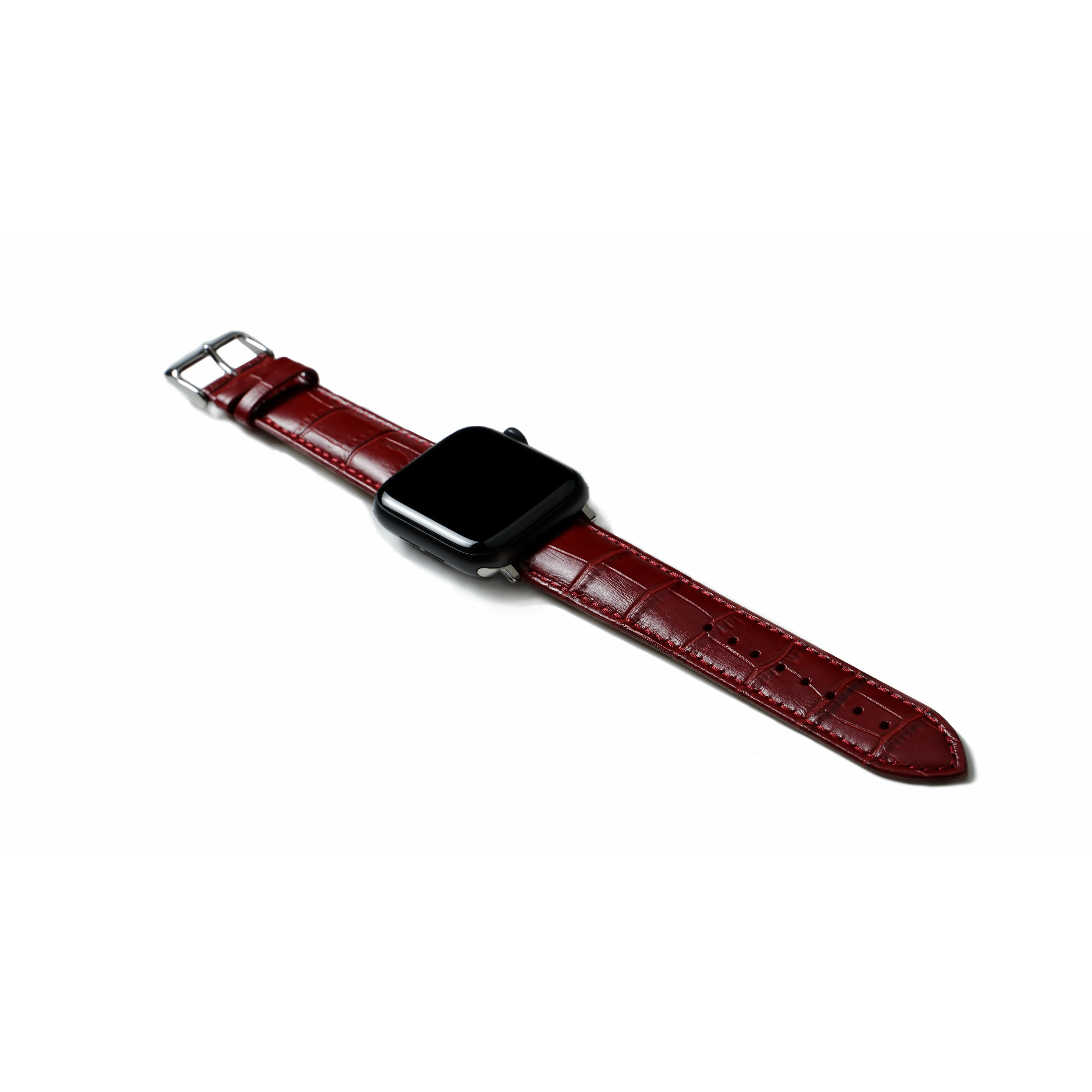 Apple Watch Luxury Leather Strap. - Image 7