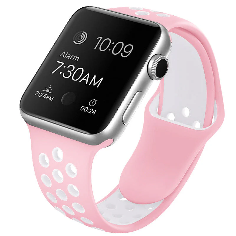 Apple Watch Sport Band Dual Colors. - Image 4