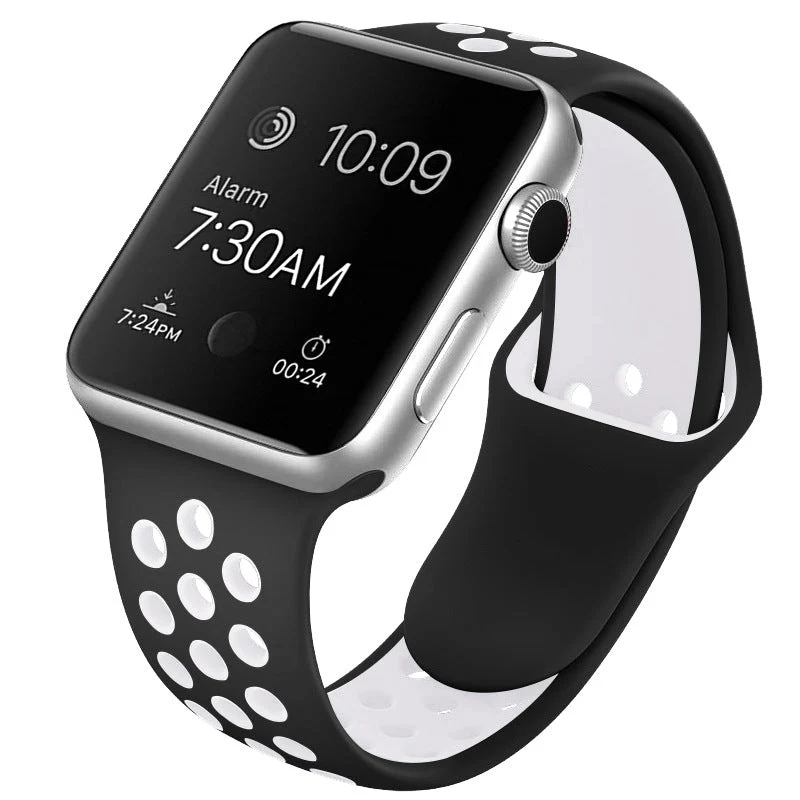 Apple Watch Sport Band Dual Colors. - Image 5