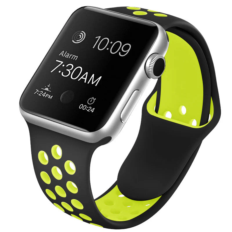 Apple Watch Sport Band Dual Colors. - Image 6