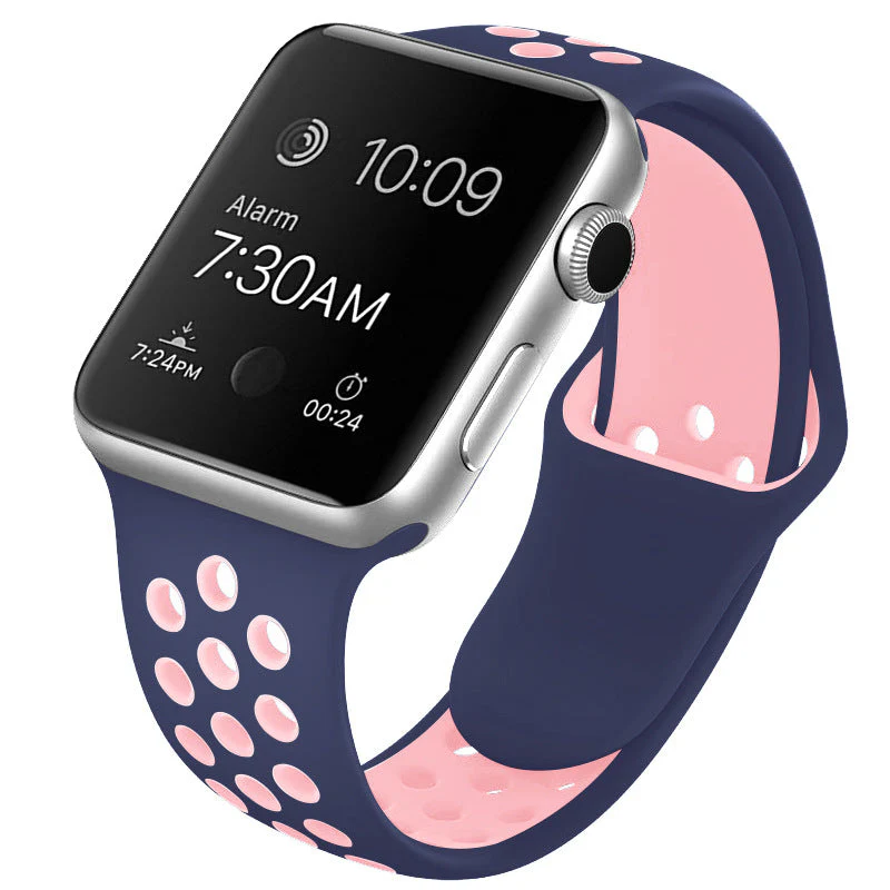Apple Watch Sport Band Dual Colors. - Image 7