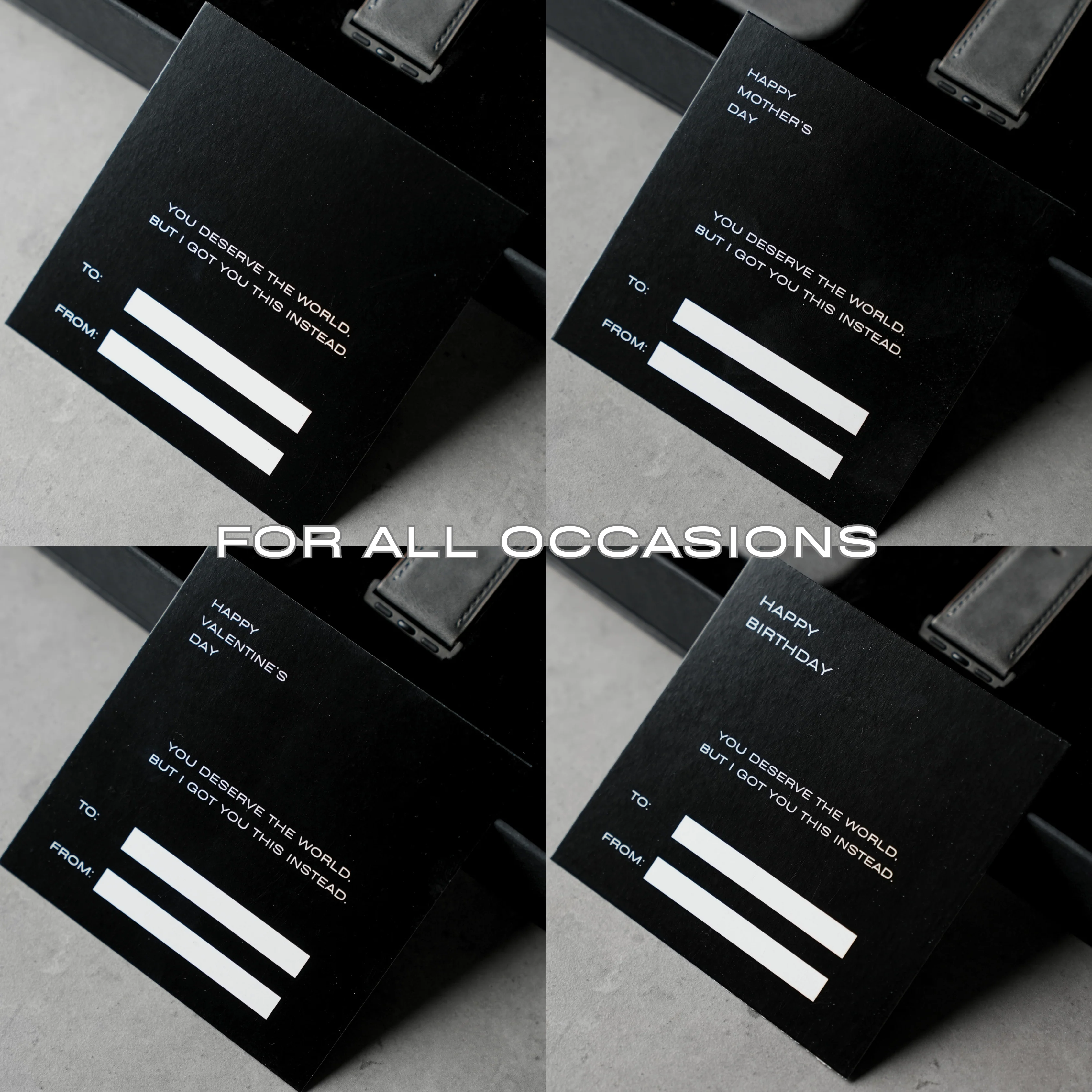 GIFT PACKAGE - IZONE Leather Set - JET BLACK - Image 5