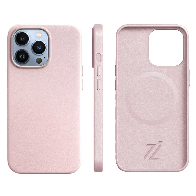 iPhone Smooth Leather Case Designed For MagSafe Chargers. - Image 6