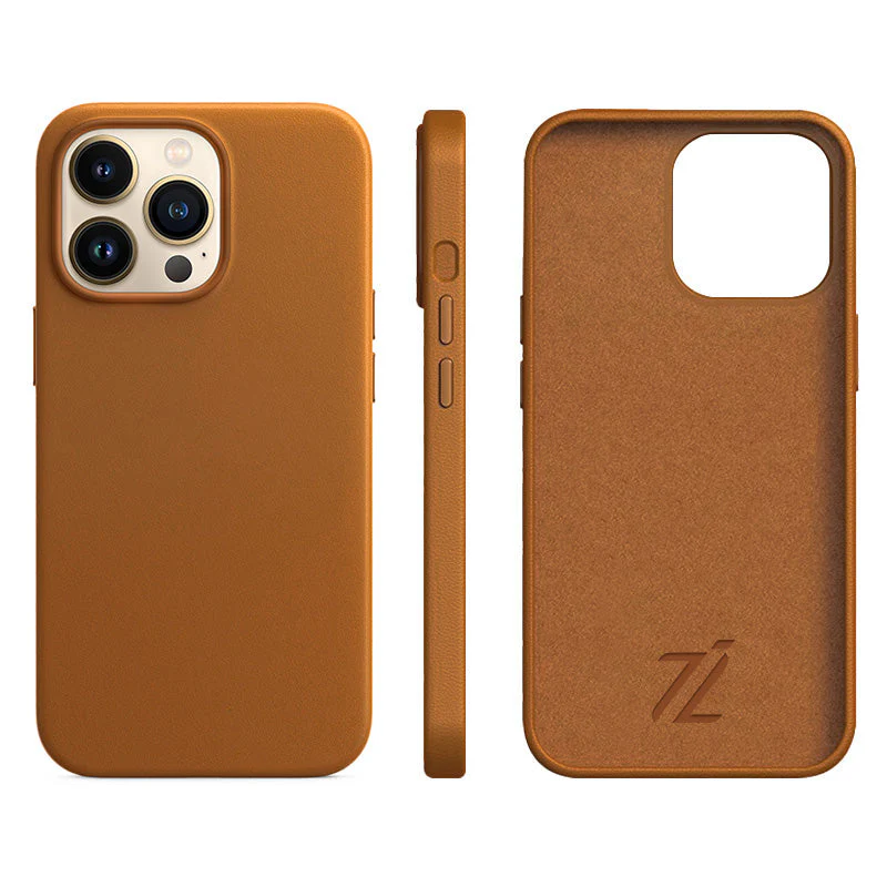 iPhone Smooth Luxury Leather Case - Image 3